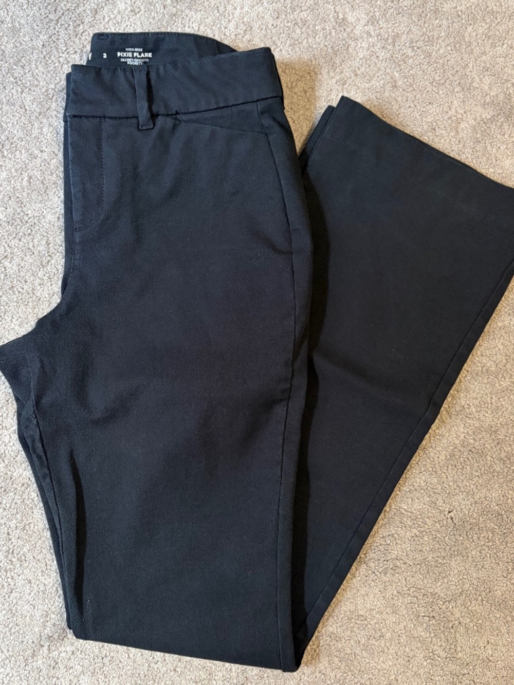 Old Navy flare pixie pants
